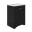 Meuble-lavabo autoportant moderne 24 po avec lavabo en céramique-1011187737