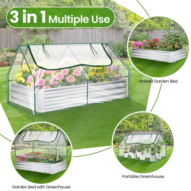 Quenetta Metal Planter Box