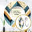 Beige Chevron Mosaic Fusion - chevron  Unique Wall Mirror, Glam Mirror, Printed Metal Art-99625306-122498063