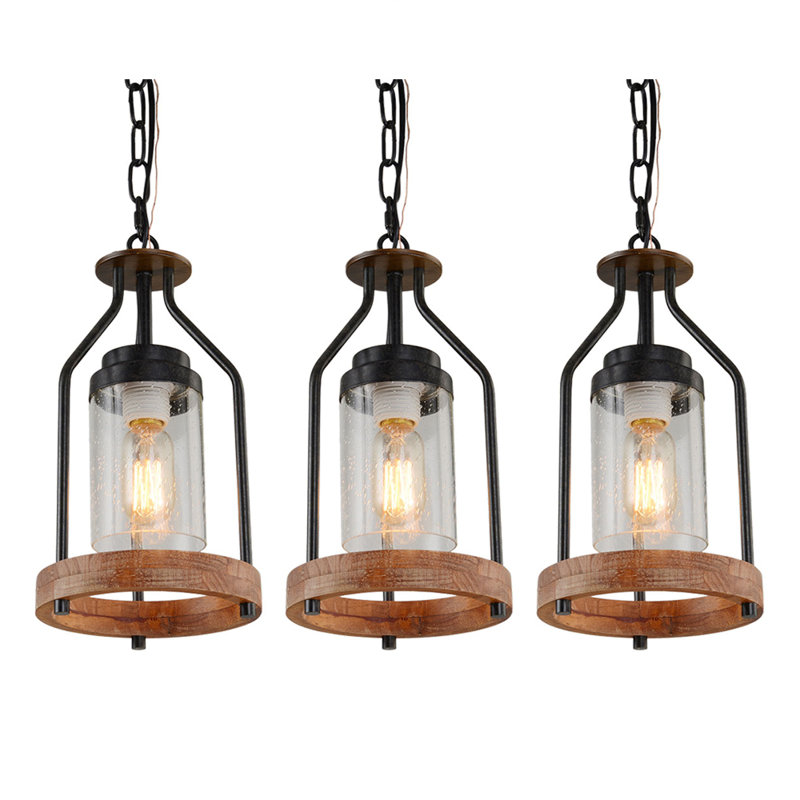 1 - Light Matte Black Unique/Statement Pendant