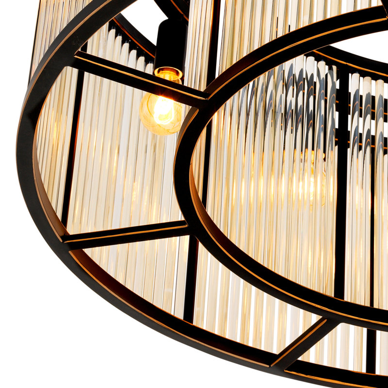 Bernardi 10 - Light Semi Flush Mount, Bronze