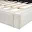Grand lit plateforme tapissier en velours-831902511