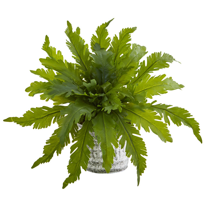 Plantes artificielles en pot de fleurs