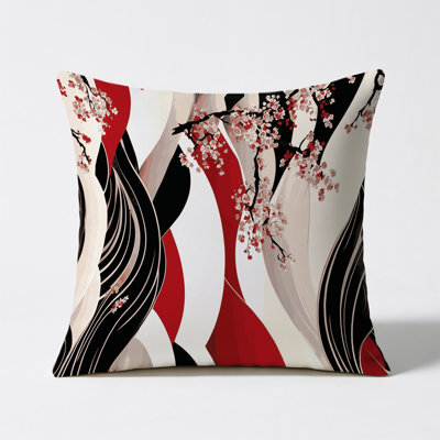 Petal Radiance Indoor And Outdoor Throw Pillow