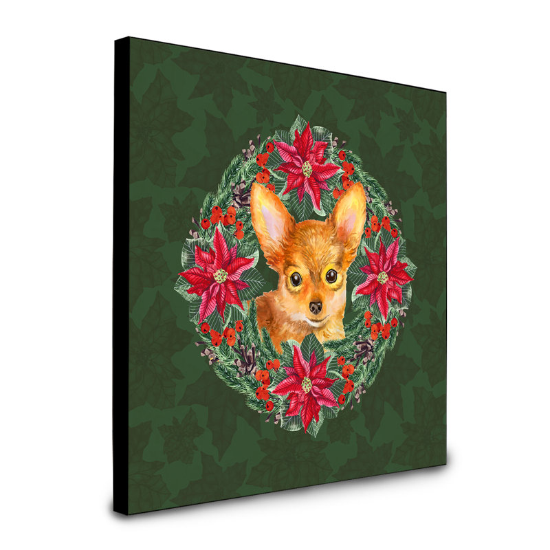 Fabrienne Animals Artwork Wall Panel, Toy Terrier