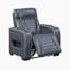 Ensemble de salon inclinable électrique en cuir fleur 3 pièces Roush-615707624