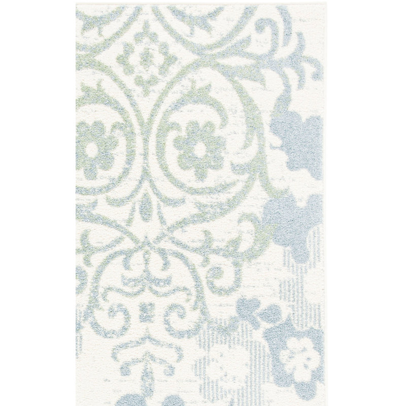 Aleccia Performance Floral Rug, Rectangle 4'5" x 6'5"
