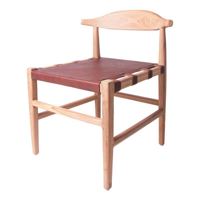 48 cm H Solid Wood Side Chair