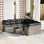 232.5cm Wide Patio Sofa with Cushions