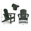 Chaise Adirondack pliante en PEHD pour l'extérieur-589978312