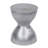 Beardall Metal Handmade Hammered Hourglass Side End Accent Table-364578110