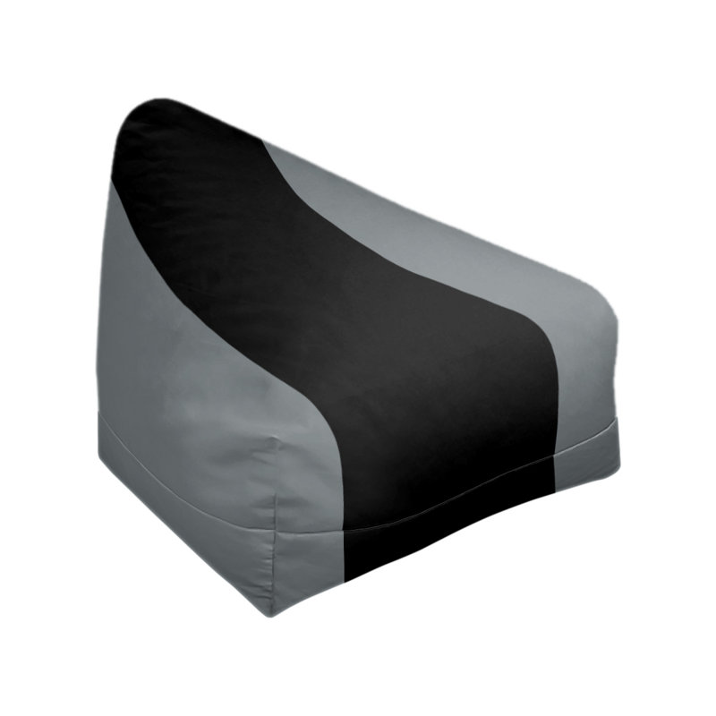 Sac de pois classique, H 30 po x l 27 po x P 27 po, Argenté / Noir