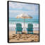 Beach Chairs Scenery III - Nautical & Beach Wall Decor-460985226-460985227