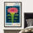 Cadre flottant noir