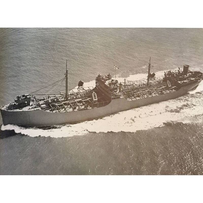 T-2 Tanker Large, 10" H x 36" W x 5" D