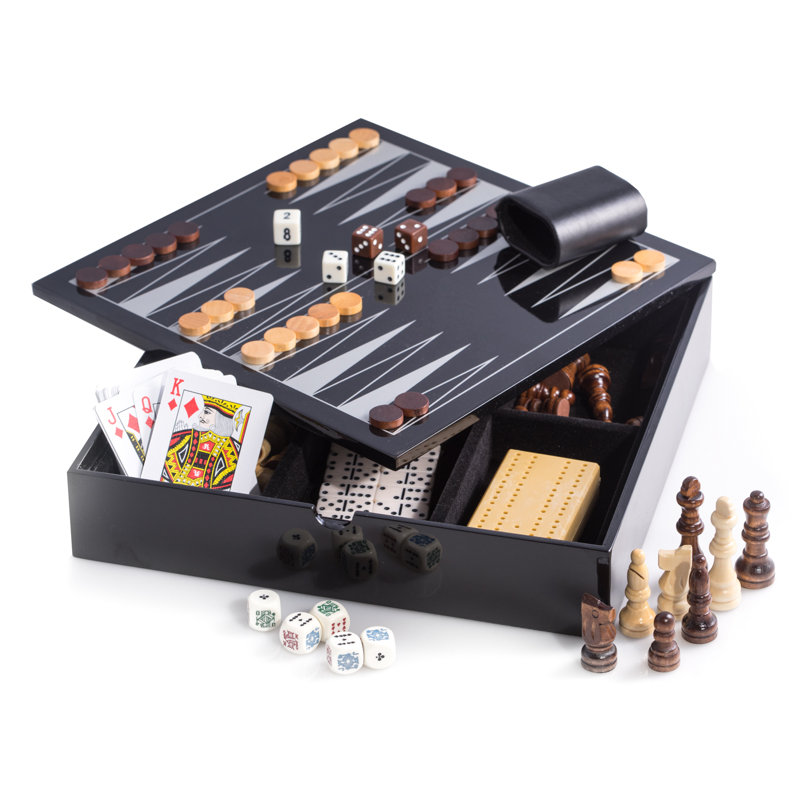 Trinx 2 Player Wood Multi-Game