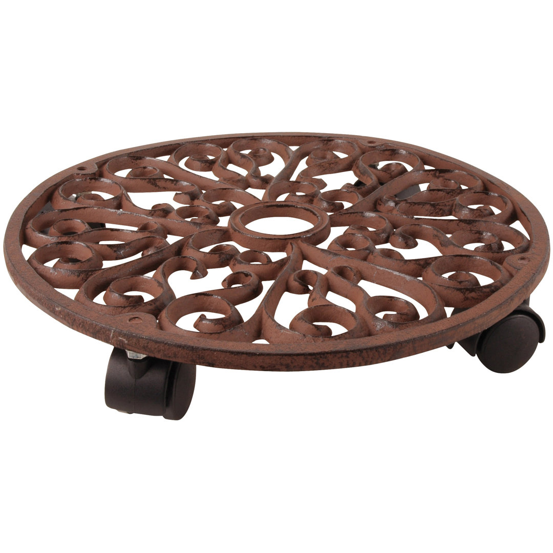 Large Round Plant Trolley