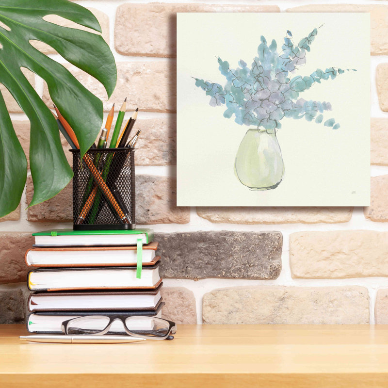 «Plant Eucalyptus IV» par Chris Paschke, H 12 po x l 12 po x P 0,75 po