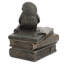 Coffret 4,72 pouces H Bronze Snow Owl On