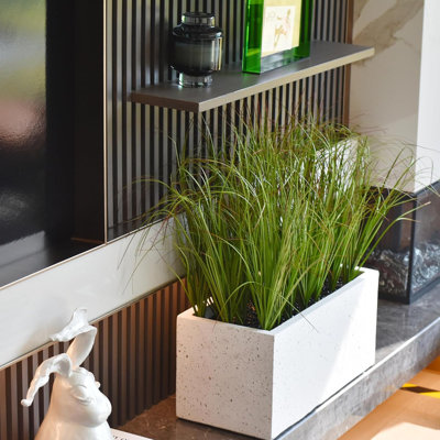 16PCS Artificial Plants,Artificial Shrubs Wheat Grass Greenery,A...