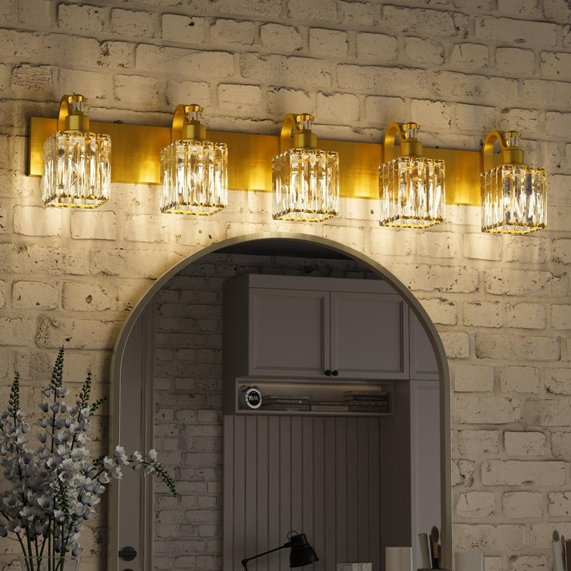 Luminaires de salle de bain en cristal, 5