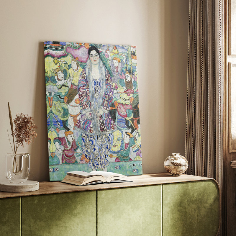 Gustav Klimt XIII -Gallery Wrapped Canvas, H 49 po x l 33 po