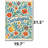 Sardegna Coastal Floral Area Rug