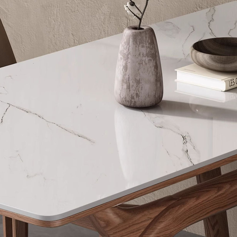 Beyanka Household simple dining table, 30.3"H x 55.1"L x 31.4"W