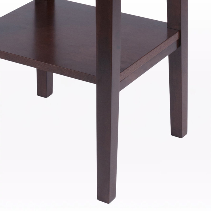 Alaia End Table, Brown