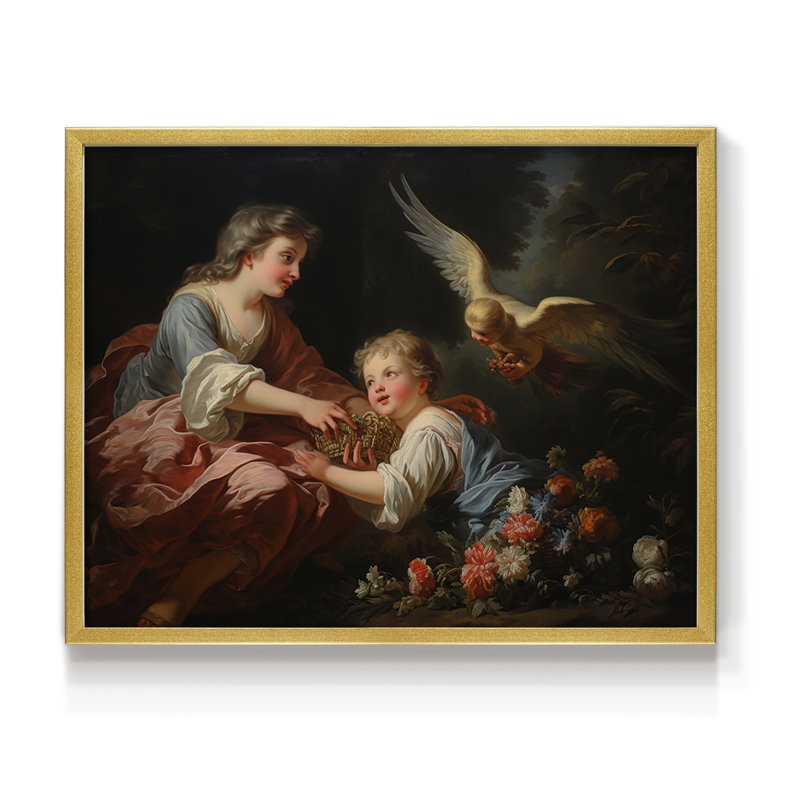 Angels From Above-LXI - Impression encadrée - Restickable