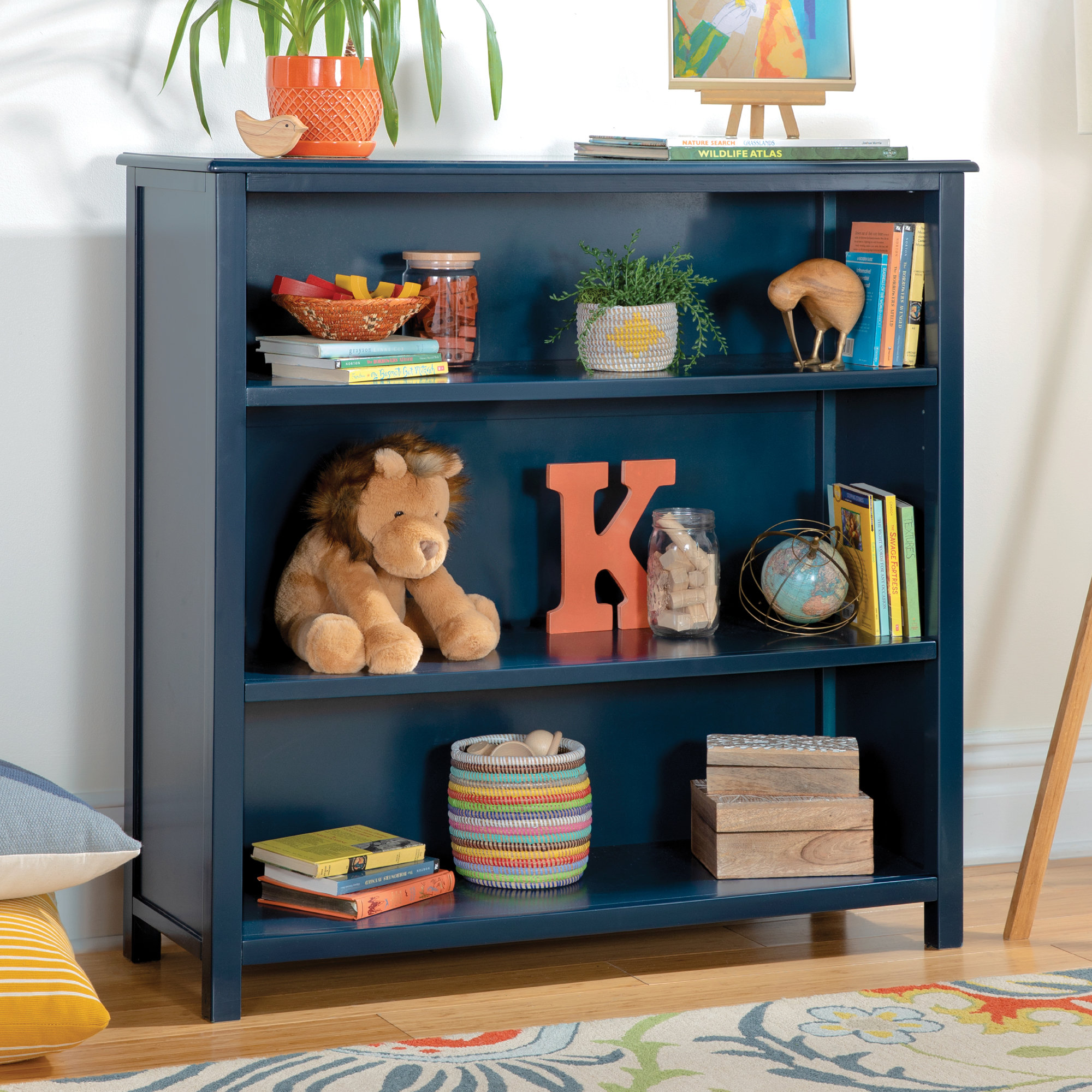 Martha Stewart Kids' Jr. Toy Storage Organizer with Bins - Navy