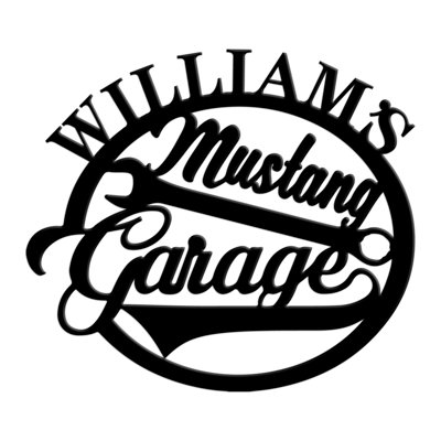 Enseigne et plaque Boodram Garage