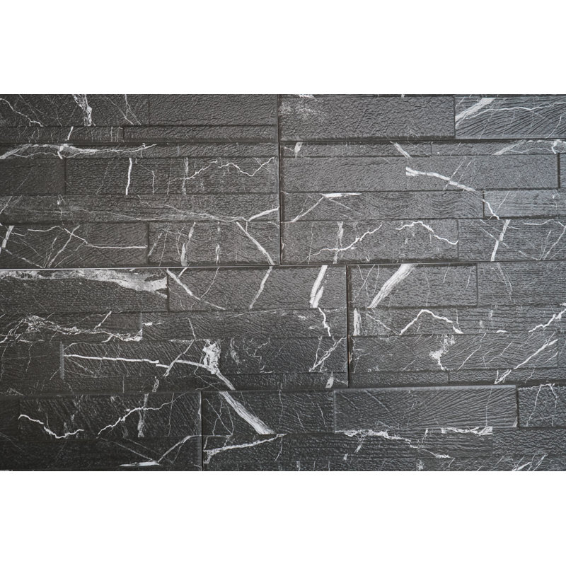 6" x 24" Flat Porcelain Stacked Stone Wall Floor Use Tile