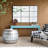 22.5x22.5x26" Drum Side Table
