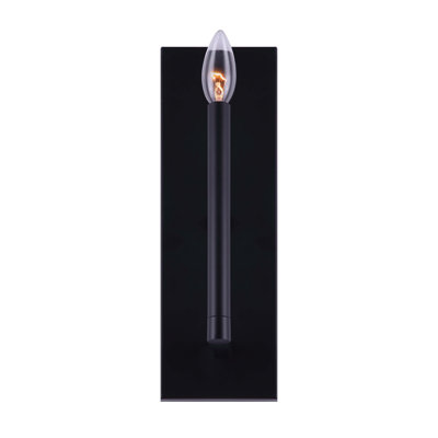 Aluminum Candle Wall Light