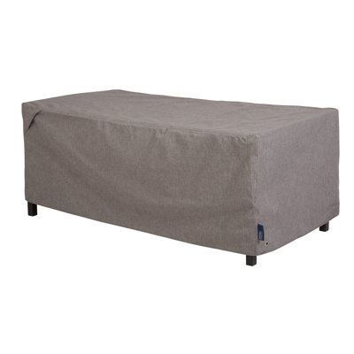 Modern Leisure Garrison Patio Ottoman/Coffee Table/Fire Pit Cover, 48"L x 25"W x 18"H, Granite by Modern Leisure