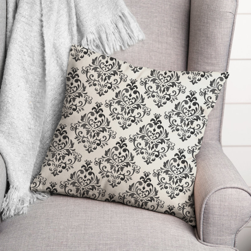 Rhys Polyester Throw Square Pillow Cover & Insert