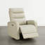 Fauteuil inclinable pivotant de 31,1 po avec rotation de 270 °, glissement en douceur et poche de rangement latérale-746749520