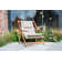 IN-MOTION Adirondack Chair with Beige Cushions