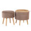Ensemble de repose-pieds avec couvercle Tray-107272690