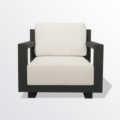 Aden Aluminum Outdoor Lounge Chair