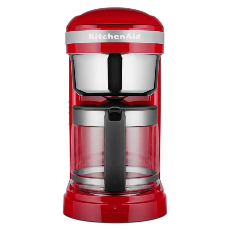 KitchenAid Classic 12 Cup Drip Coffee Maker, Red