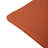Orange Chaise Lounge Cushion - Weather- Fabric, 80.75X23.08X1.46 In, 4.49 Lb, Ideal For Outdoor Lounging Orange, Water- Material Cover, Zippered Easy Maintenance Routine