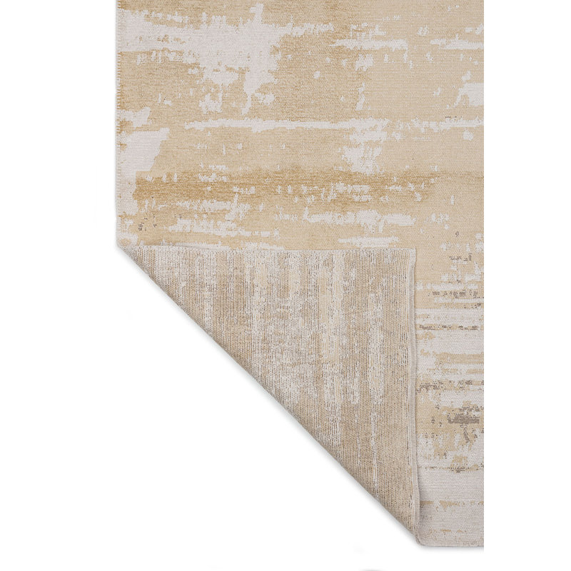 Deantrae Abstract Hand Loom Indoor / Outdoor Area Rug, Rectangle 7'10" x 9'10"