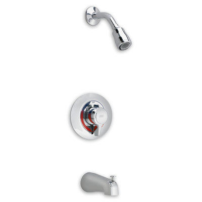 Colony Diverter Shower Faucet Trim Kit with Optional Lever Handle and FloWise