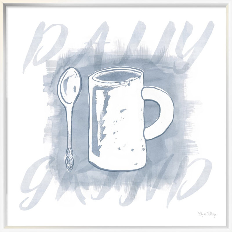 " Jazzy Java IV ", 36" H x 36" W, Wrapped Canvas, No Mat