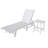 Laguna Outdoor Chaise Lounge with Table-83552153