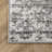 Deedra Modern Abstract Power Loom Performance Gray/White Rug-1615092025