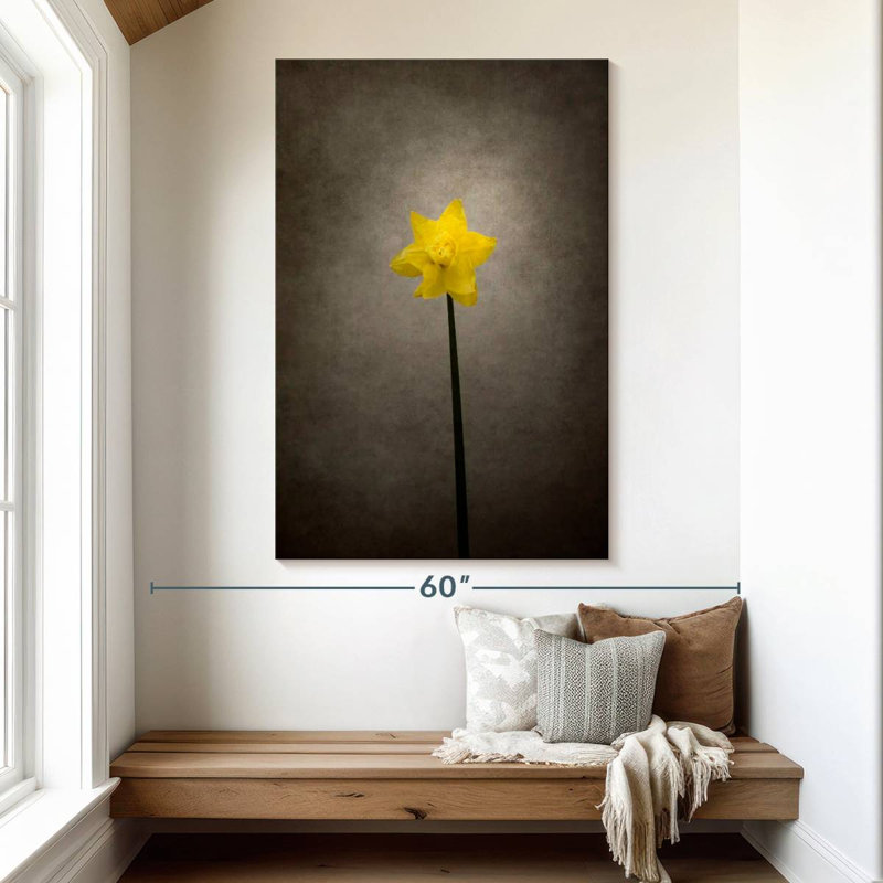 Jaune jonquille fleur