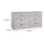 Launceston 59.02'' W 6 - Drawer Dresser